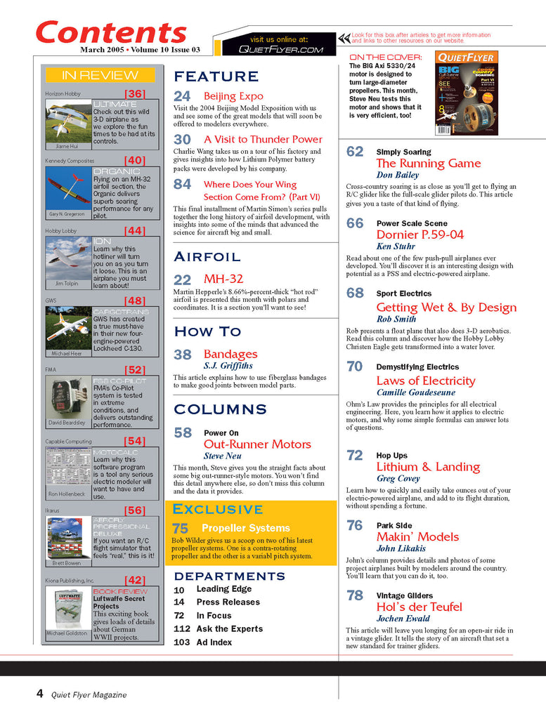 RC-SF - 2005 (Vol-10-03 March - Quiet Flyer)