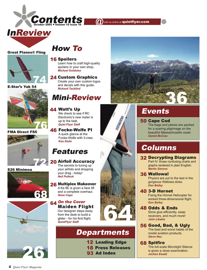 RC-SF - 2005 (Vol-10-10 October - Quiet Flyer)