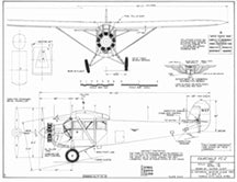 Drawing - Paul Matt - Fairchild FC-2