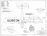 Drawing - Paul Matt - Piper J3 Cub