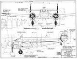 Drawing - Paul Matt - Beechcraft D-18S